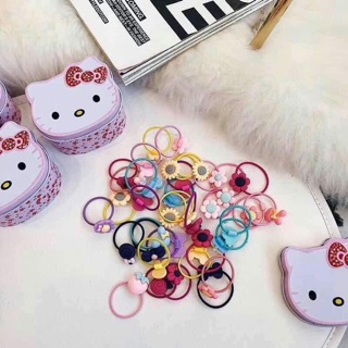 Cột tóc hello kitty