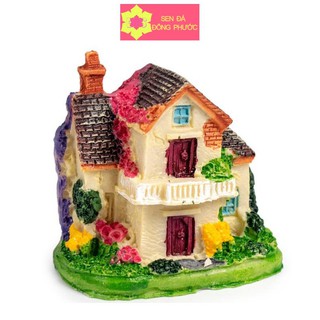 Biệt thự hoa hồng - biệt thự cổ - Phụ kiện làm tiểu cảnh sen đá, xương rồng, cây phong thuỷ, cây văn phòng đẹp