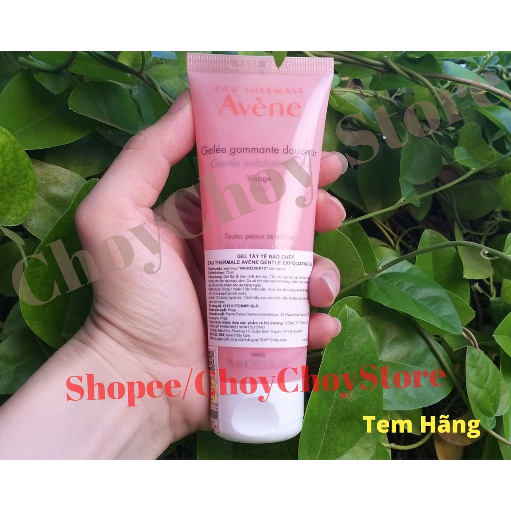 [TEM CTY] AVENE Gentle Exfoliating Gel 75mL - Gel Tẩy Tế Bào Chết Êm Dịu