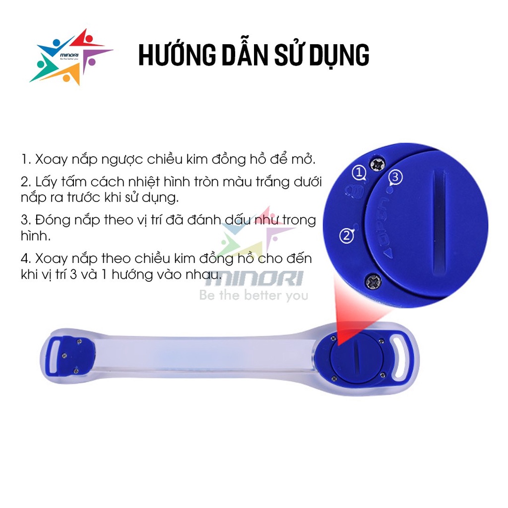 Đèn Pin Đeo Tay Thể Thao Aonijie E4042 - 3 Chế Độ Sáng