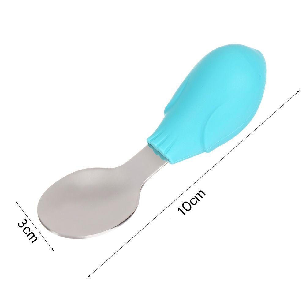 Bộ Muỗng Nĩa Tập Ăn Thiết Kế Nhỏ Gọn Dành Cho Bé