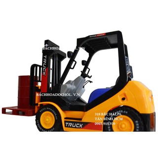 Hàng chuẩn- đồ chơi xe điều khiển nâng hàng, xe lạ đẹp cho bé, chở hàng hóa, nâng hàng hóa lên
