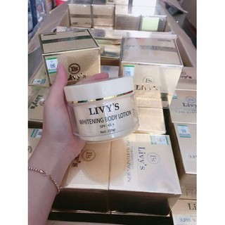 COMBO 2 KEM DƯỠNG TRẮNG DA THÁI LAN HỦ VÀNG_Kem livy's chính hãng 100%