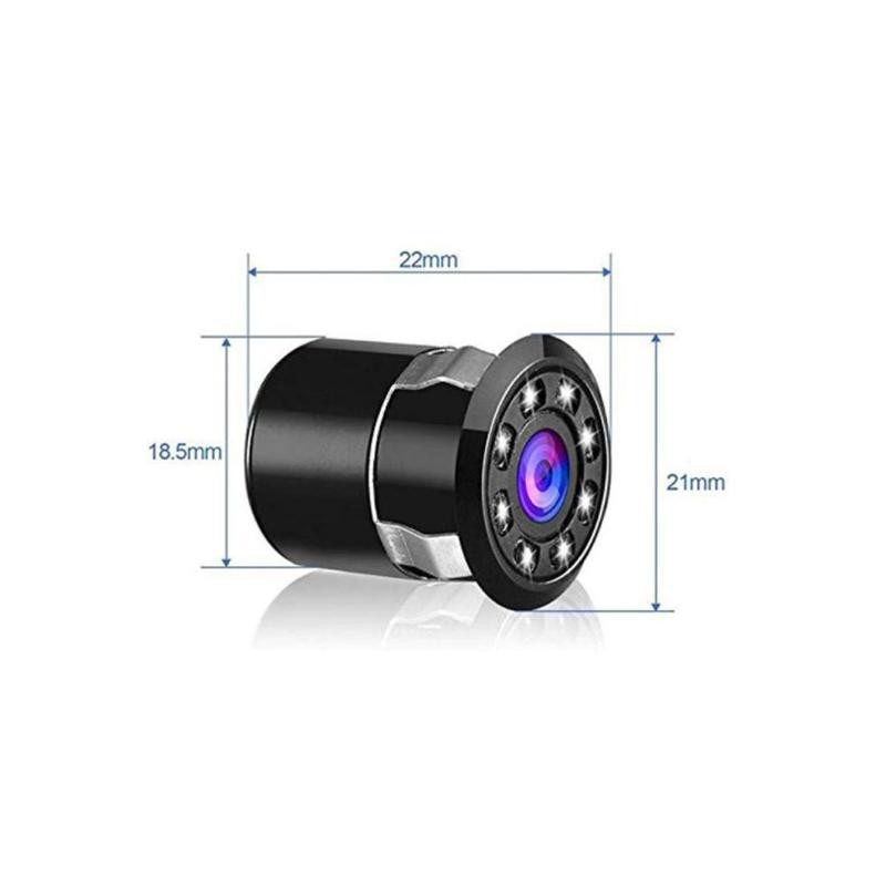 Camera chiếu hậu 170 CMOS 8 LED B5C0 chống thấm nước cho xe hơi | BigBuy360 - bigbuy360.vn