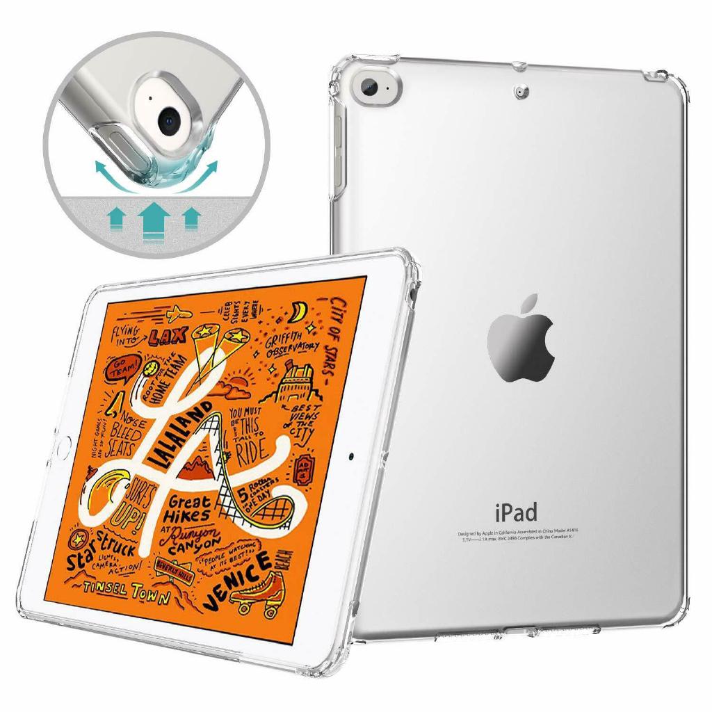 Ốp máy tính bảng TPU SIlicone dành cho iPad mini 1/2/3/4/5/Air1/Air2/Air3 10.5''/9.7 2017/2018/Pro 9.7 2016/Pro 10.5