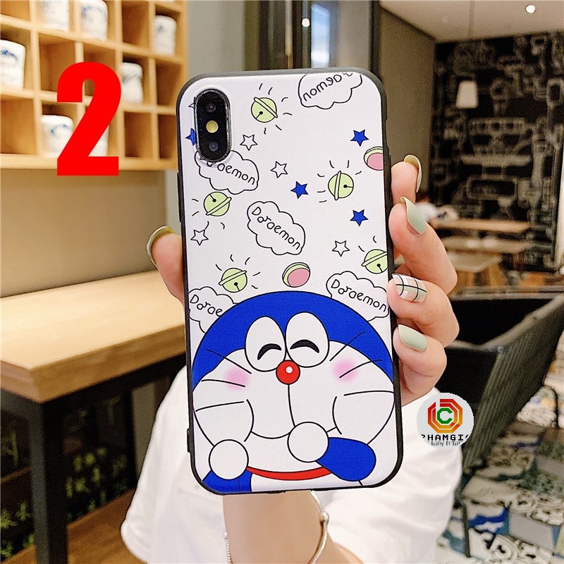 Ốp lưng hình doraemon Vivo Y91 V15 Y12 Y15 V11i V11 Y81 S1 Z1 Pro Y85 Y55 đẹp (có video)