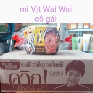 Mì Vịt Wai Wai Thái Lan cô gái thùng 30 gói /60g