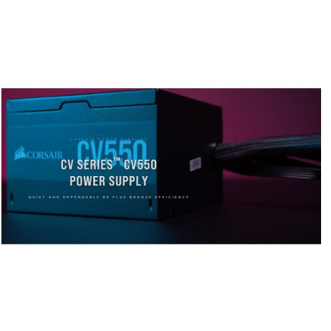 Nguồn Corsair CV Series™ CV550 - 550 Watt 80 Plus® Bronze Certified PSU