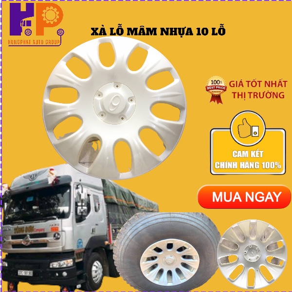 MÂM NHỰA 10 LỖ CHO XE TẢI XE Ô TÔ, XE HƠI LỚN CÁC DÒNG