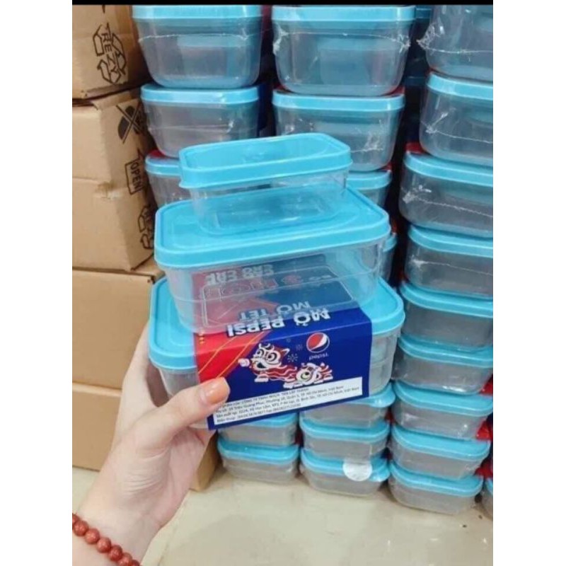 ( SIÊU RẺ) BỘ 3 HỘP NHỰA PESSI