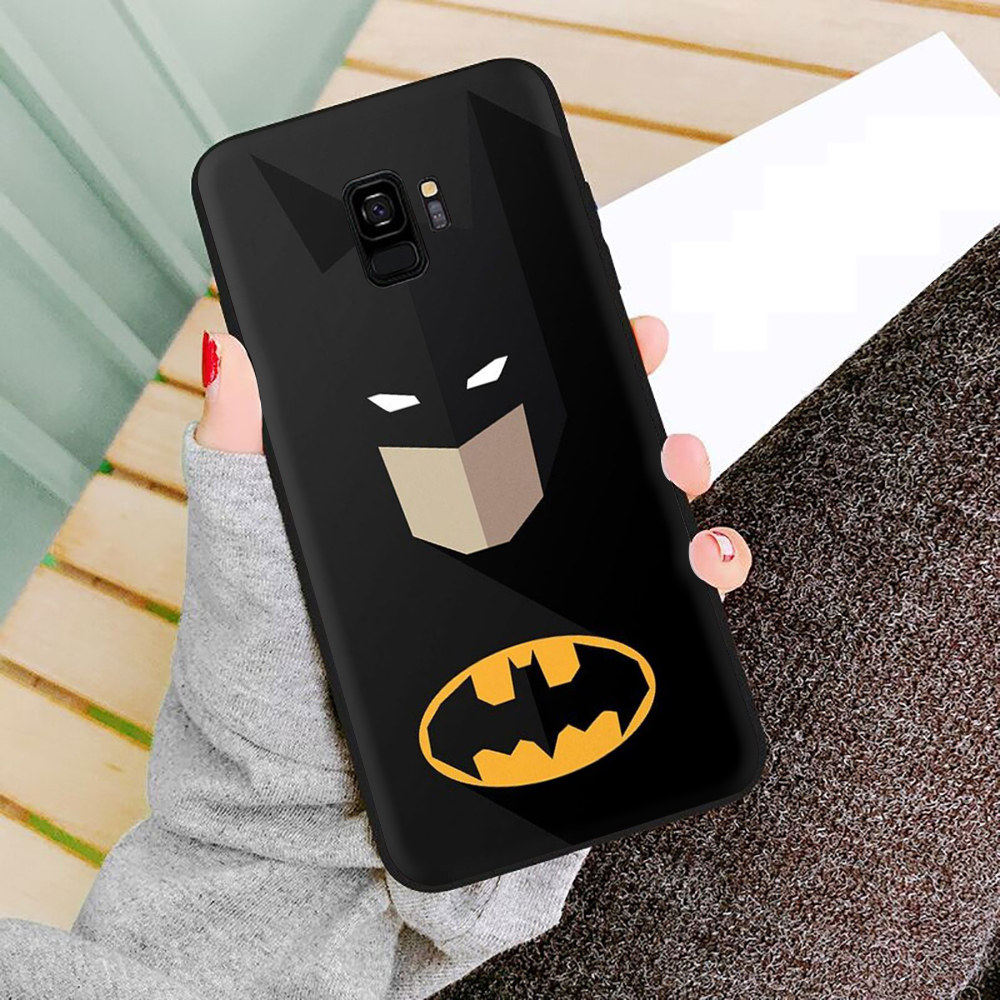 Ốp Điện Thoại Tpu Mềm Chống Rơi Hình Gotham City Batman Cho Samsung S7 S8 S9 S7 Edge S8 Plus