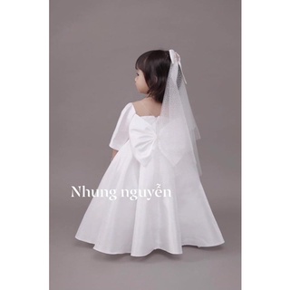 Váy công chúa angel Nhung Nguyễn Váy Đầm Công chúa Bé Gái Cao Cấp Tặng Kèm Cài