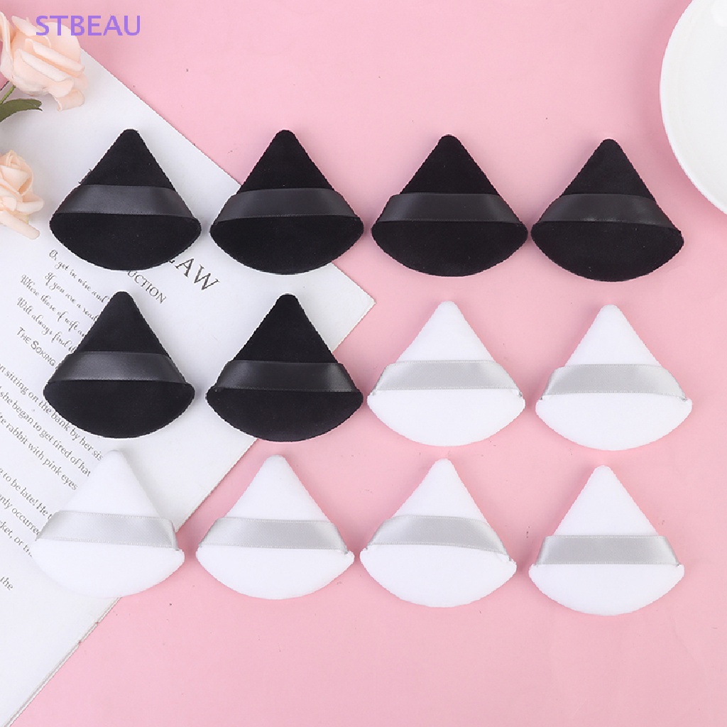 Set 4 Mút Trang Điểm Hình Tam Giác Mini Tiện Lợi