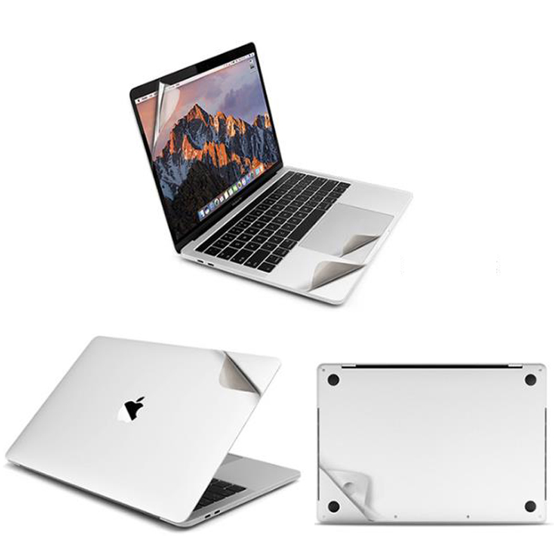 4pcs/set sticker For 2020 Macbook Pro 13 Hình dán A2289 A2251 A2159 A1706 A1989 A1708 Miếng dán màn hình + palm cover + back skin + bottom sticker