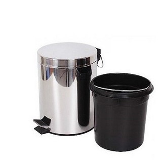 THÙNG RÁC TRÒN INOX ĐẠP CHÂN VINAMOP VNTB50
