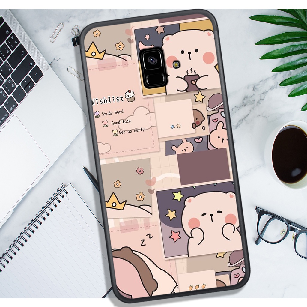 Ốp Lưng SAMSUNG A5/A8 2018 - A6 2018 - J6 2018 , In Hình Sinh Động, Dễ Thương, Màu Sắc Cá Tính.
