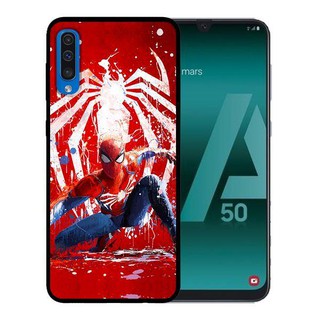 Ốp Lưng Samsung A50 - Người Nhện Trắng