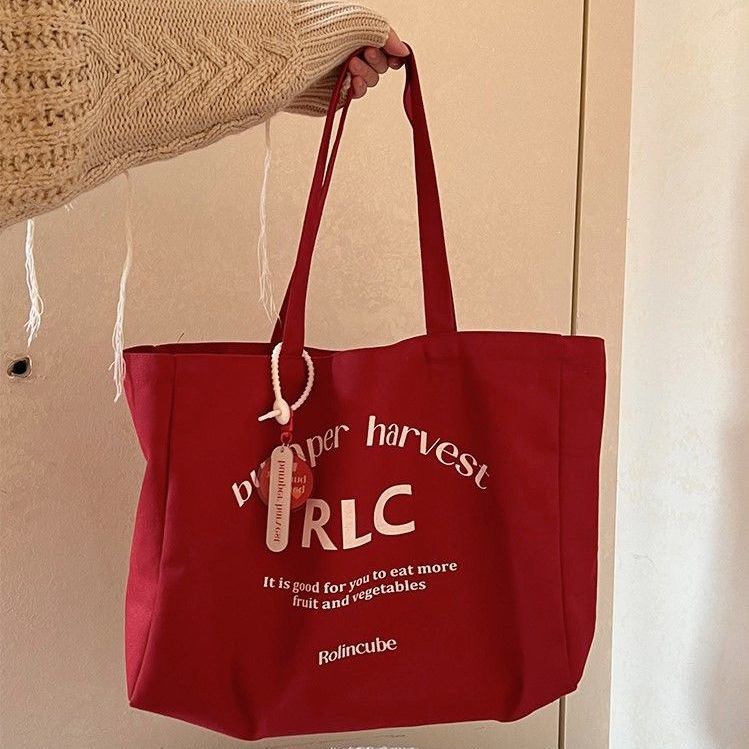 Túi Xách Canvas Cỡ Lớn Thiết Kế Mới Thời Trang