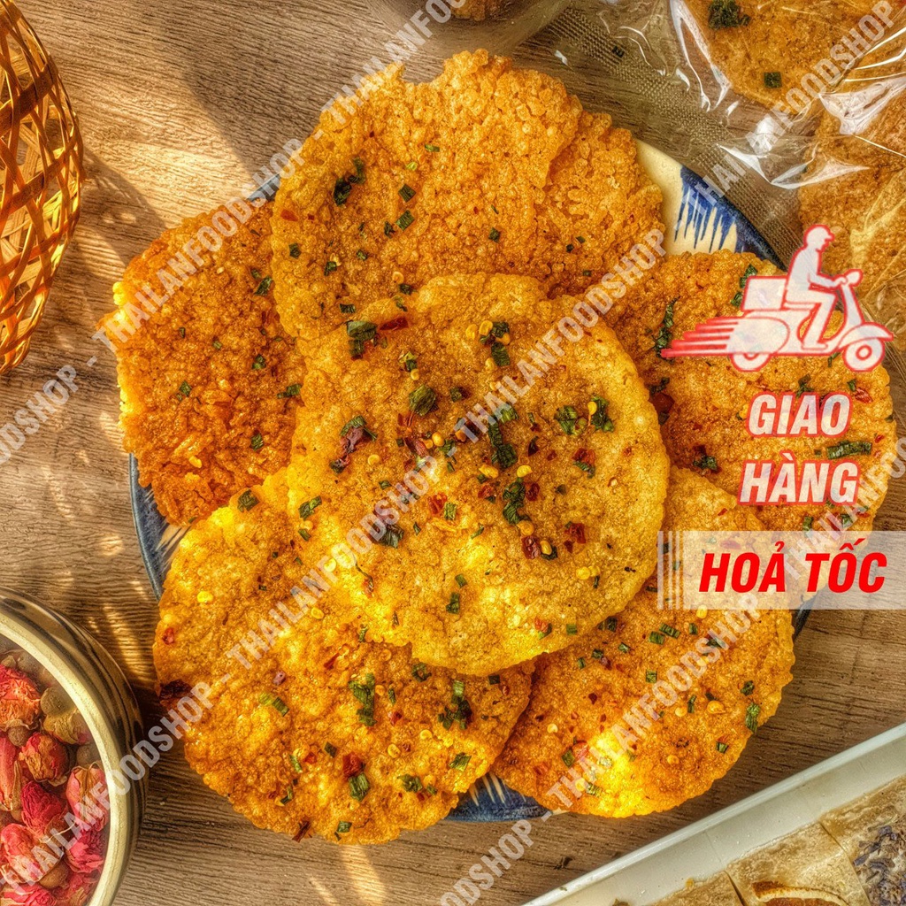 Cơm Cháy Mắm Hành - 2 Gói 6 Miếng