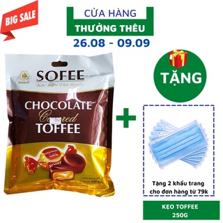 Kẹo Toffee Phủ Socola Sofee Hải Hà gói 250g