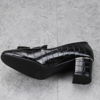 Giày Loafer da cá sấu Papaya