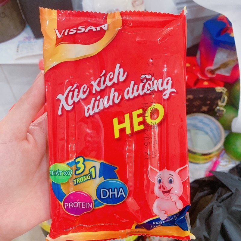 Xúc Xích Heo Vissan 5 cây x 35g