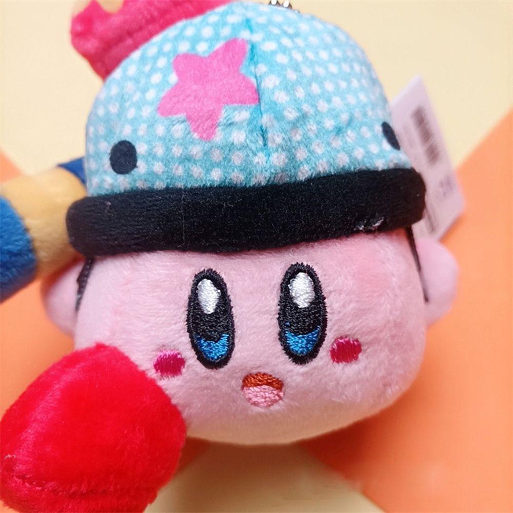 DARNELL Móc Khóa Hình Búp Bê Kirby Nhồi Bông Dễ Thương