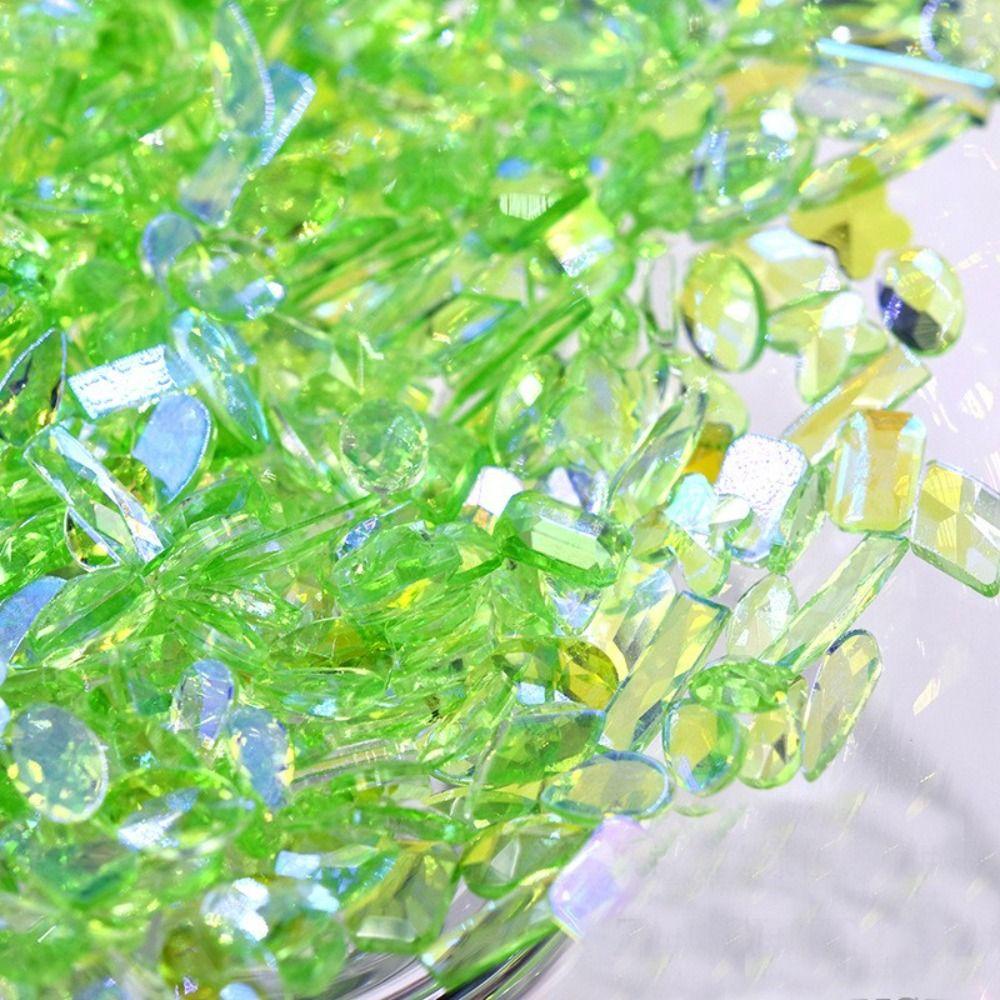 Bộ 100 Phụ Kiện Trang Trí Móng Tay Kiểu Hàn Quốc Xinh Xắn|Vật Liệu Trang Trí Móng Tay Nghệ Thuật DIY