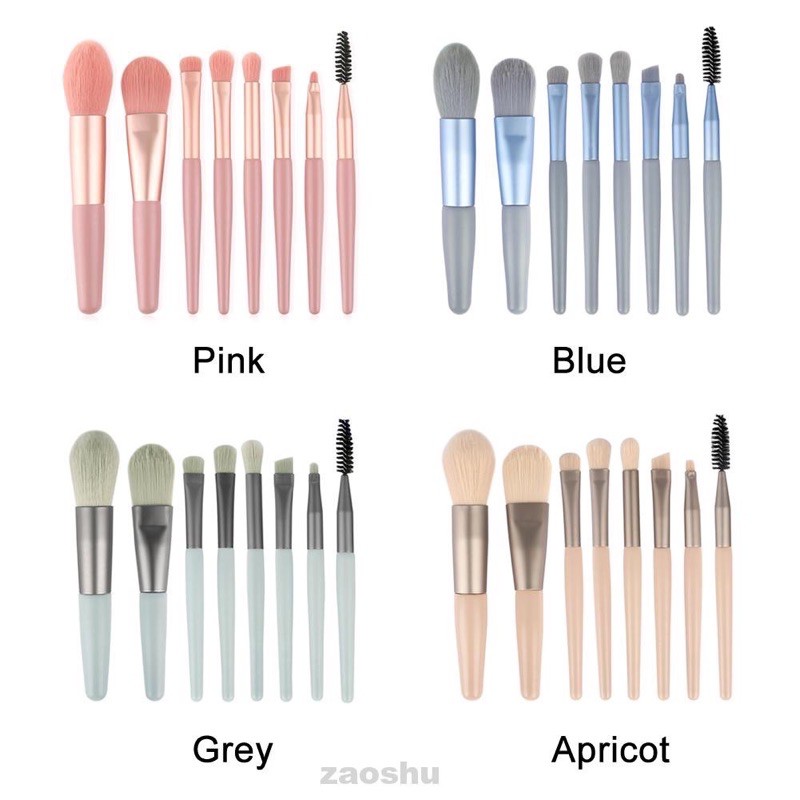 [Hàng mới về] Set 8 cọ trang điểm cá nhân