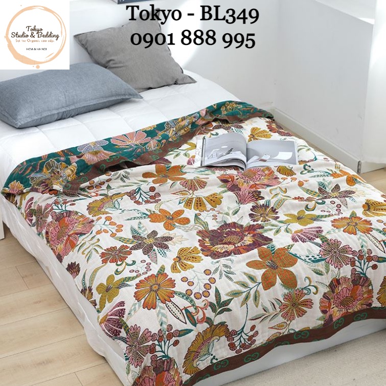 S94_Chăn Xô Organic Cotton Dòng Cao Cấp