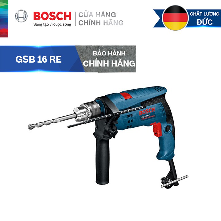 Bosch Máy khoan động lực Bosch GSB 16 RE (Hộp nhựa)