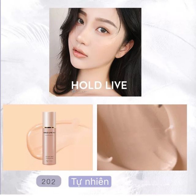 HOLD LIVE - Set kem nền Air Soft Mist Foundation | BigBuy360 - bigbuy360.vn
