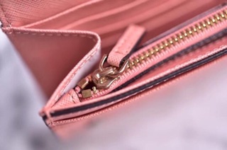 VÍ TORY BURCH ROBINSON LEATHER ENVELOPE NEW WITH TAGS WALLET