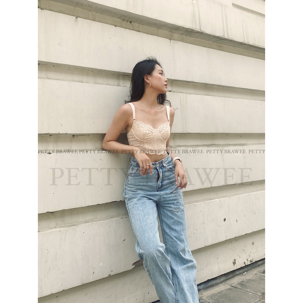 Áo Corset Petty Dây Lụa - Helen Corset - HLNCS