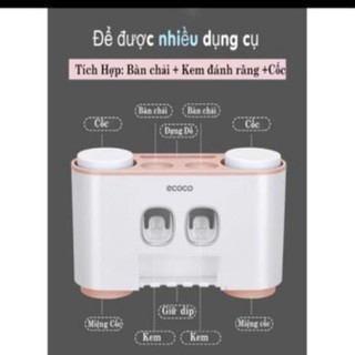 Bộ Nhả Kem Đánh Răng Ecoco Cao Cấp - 1802