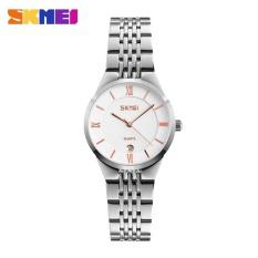 Đồng hồ nữ siêu mỏng dây thép không gỉ Skmei 9139