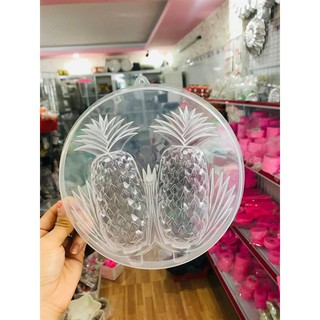 Khuôn nhựa rau cau hình 2 quả thơm đẹp mắt 18- 20cm