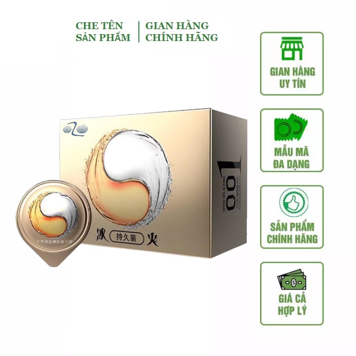 Bao cao su olo 001 siêu mỏng hộp 10 chiếc Nakisa an toàn chất lượng