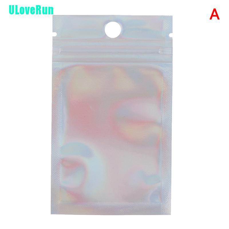 Set 10 Túi Nhôm Khóa Zip Đựng Trang Sức Đa Năng Tiện Dụng