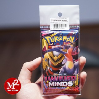 01 Túi thẻ bài SUN & MOON Unified Minds TCG - Hàng chính hãng Nintendo USA