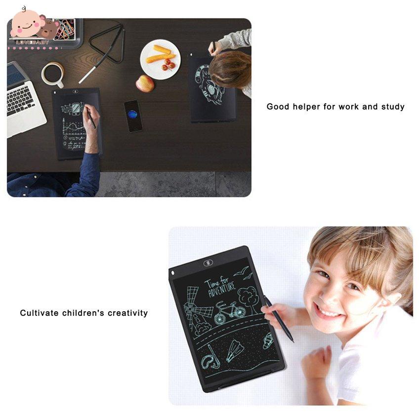 Bảng Viết Tự Xoá- Vẽ LCD-Điện Tử Thông Minh Cho Bé 8.5 inch