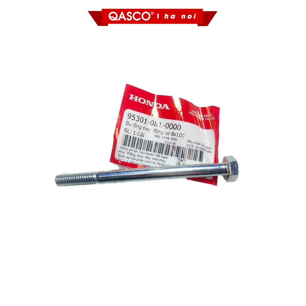 Bu lông treo động cơ HONDA 8x100 dùng chung nhiều xe   QASCO Phụ Tùng Xe Máy_(953010810000) H570