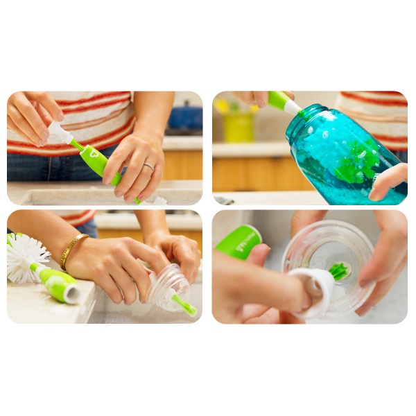 Cọ rửa bình sữa và núm ti Munchkin Deluxe MK15769