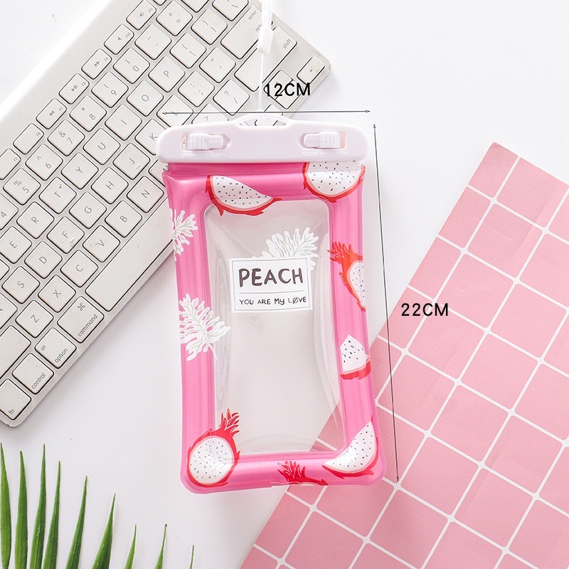 Túi chống nước, Bao chống nước có phao đựng điện thoại đi du lịch có Khoá Zip