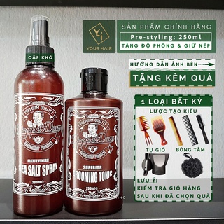 Chai dưỡng tạo độ phồng tóc Dapper Dan Grooming Tonic 250ml | Prestyling
