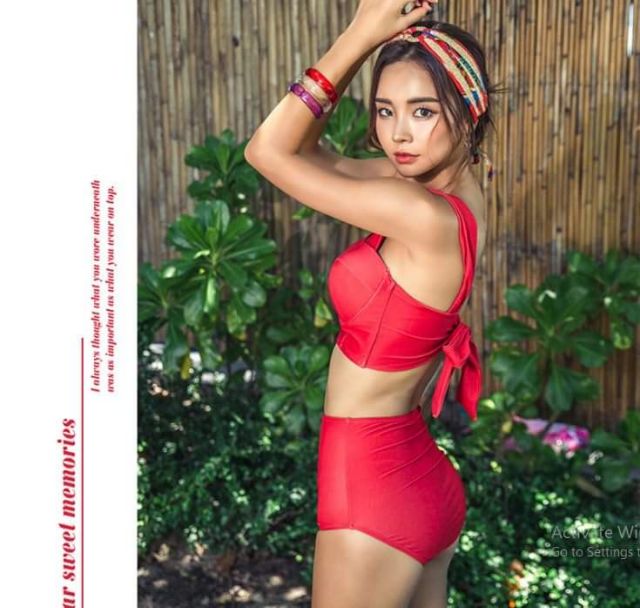 BikiniStoreVn : Đồ Bơi 2 Mảnh Lưng Cao Style Hàn Quốc B115 | BigBuy360 - bigbuy360.vn