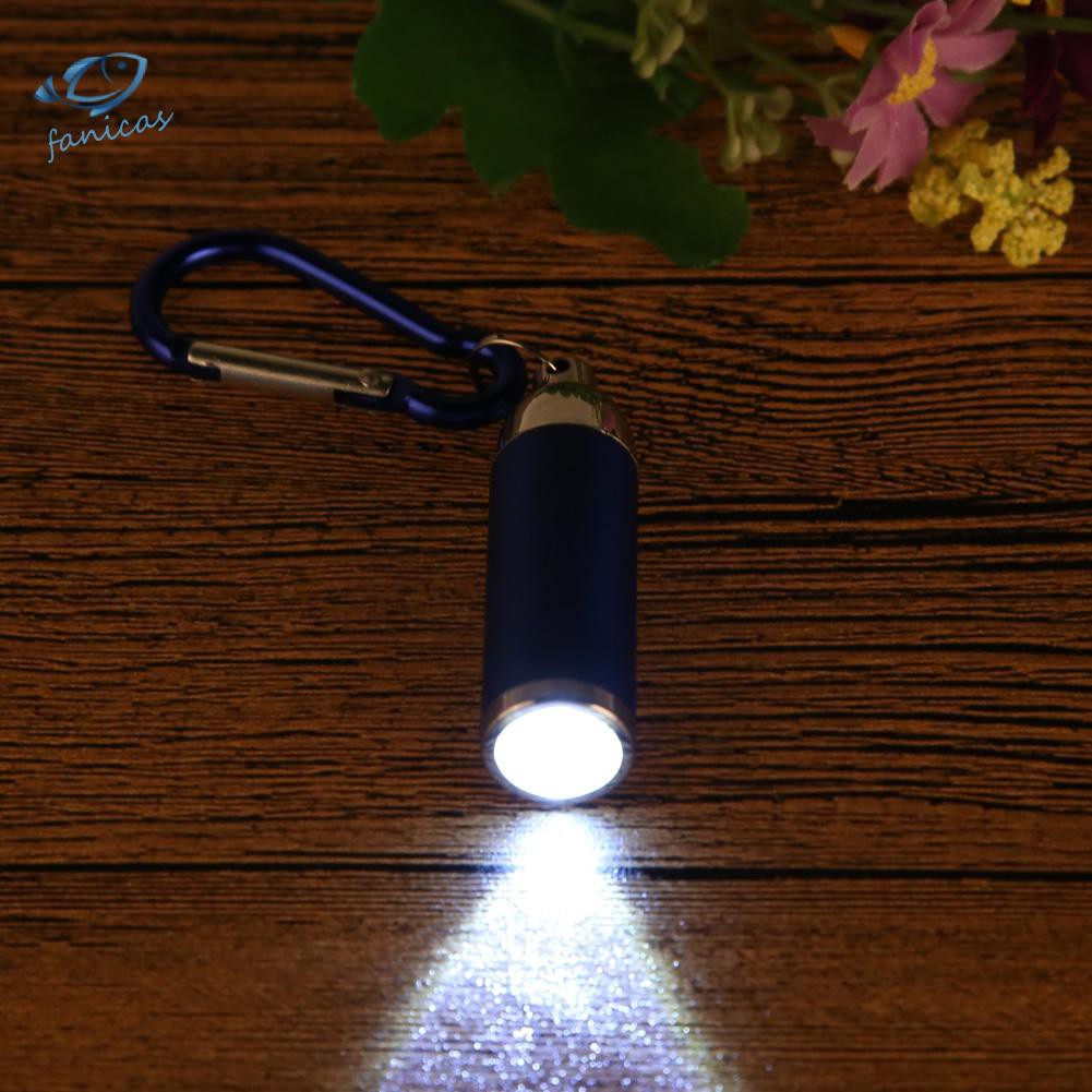 Đèn pin mini bỏ túi có móc khoá tiện dụng