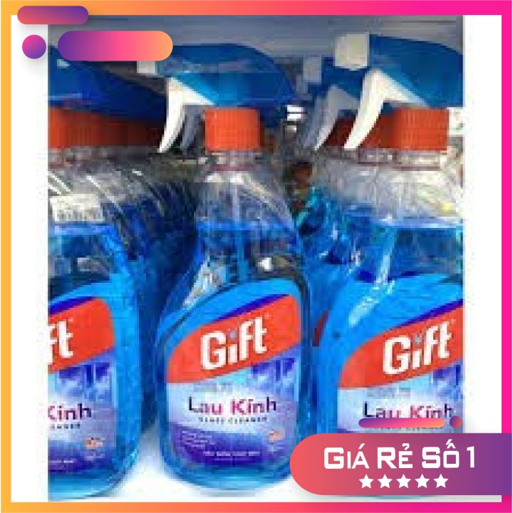 Chai Xịt Nước Lau Kính Gift 580ml