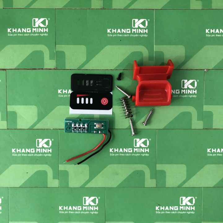 Vỏ mạch pin Makita adaptor Led  new 18V - 21V, 5S - 1P lắp 1 hàng - 5 cell