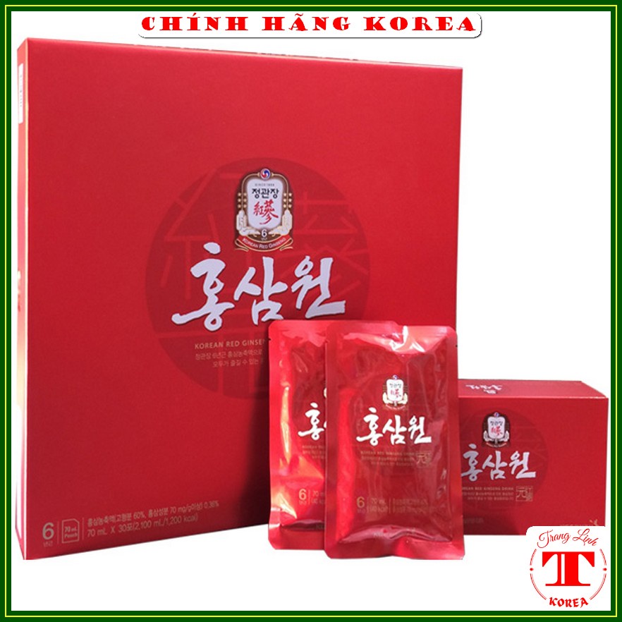 Nước hồng sâm Won Cheong Kwan Jang hộp 30 gói - Hồng sâm chính phủ KGC - tranglinh